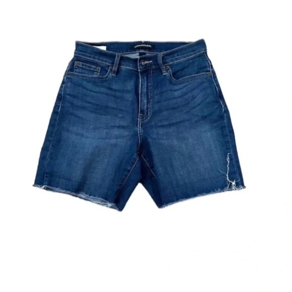 Calvin Klein Jeans High Rise Women's Shorts with Frayed Hem Size 4 GUC - Picture 1 of 9